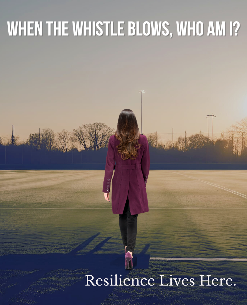 When the Whistle Blows and the Field is Empty: Who Am I Without the Team?